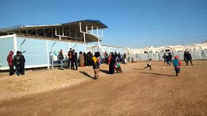 Praca w obozie dla uchodźców w Iraku