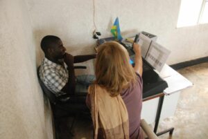 Zajęcia dla dzieci i nauczycieli w Rwandzie