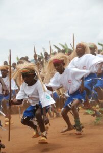 Rwanda: taniec zwycięstwa na zakończenie projektów