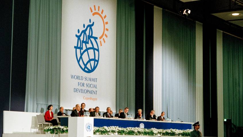 Światowy Szczyt na Rzecz Rozwoju Społecznego 1995 Kopenhaga