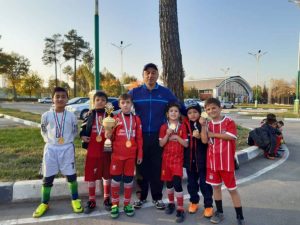 Turniej piłki nożnej dla ubogich dzieci z Tadżykistanu